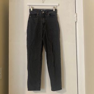 Black H&M Mom Jeans Size 2